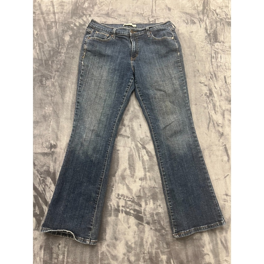 Levi's 515 Bootcut Jeans Womens 33 Blue Medium Wash Denim High Rise Casual Wear‎